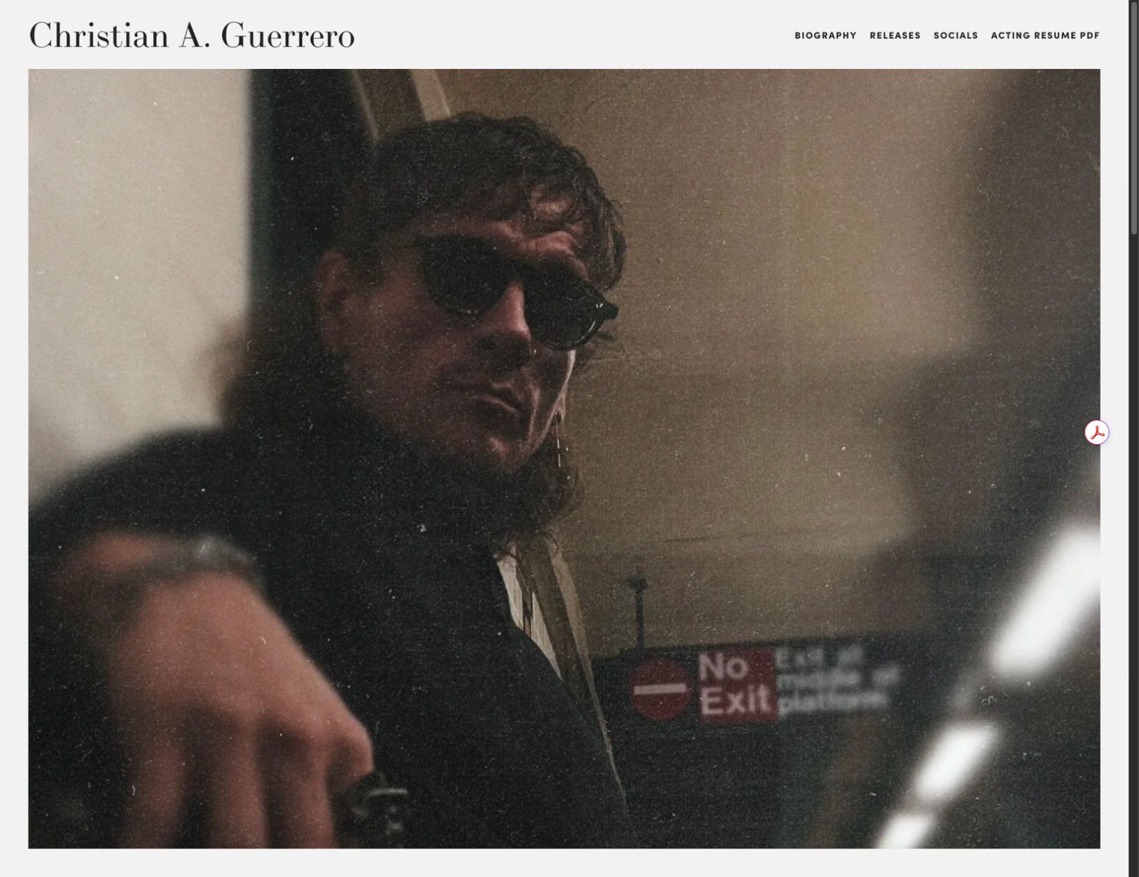 Christian A. Guerrero website